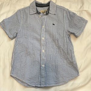 Seersucker button down